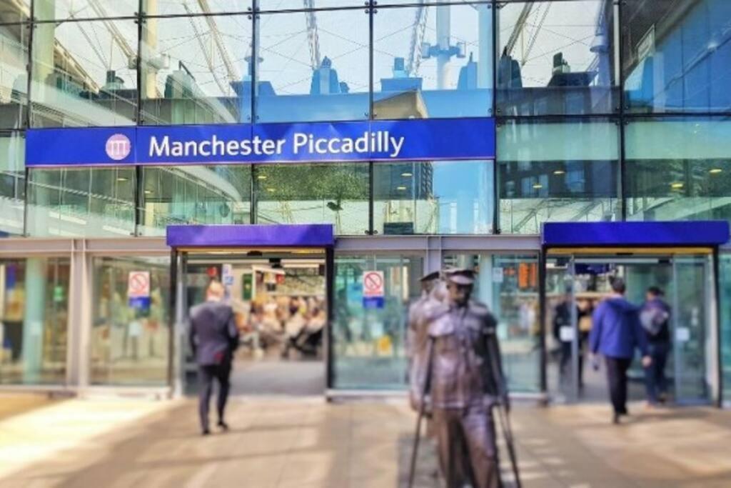 Manchester City Centre Apartment, Skyline View Bagian luar foto