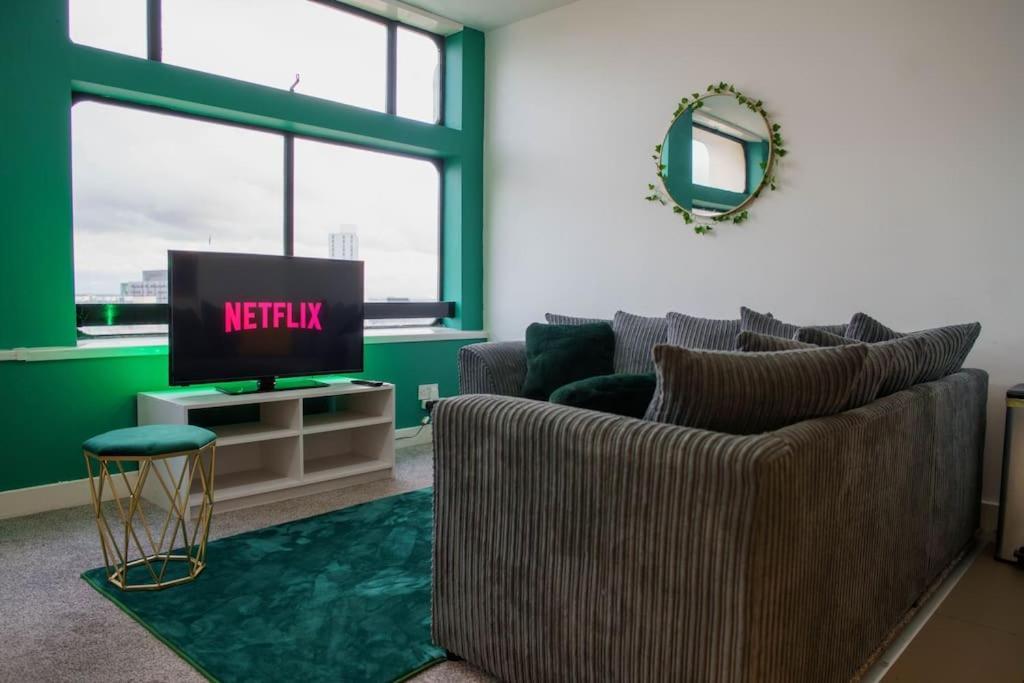 Manchester City Centre Apartment, Skyline View Bagian luar foto