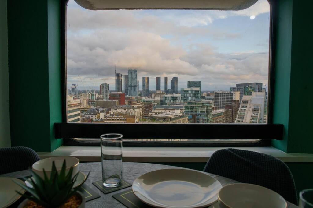 Manchester City Centre Apartment, Skyline View Bagian luar foto